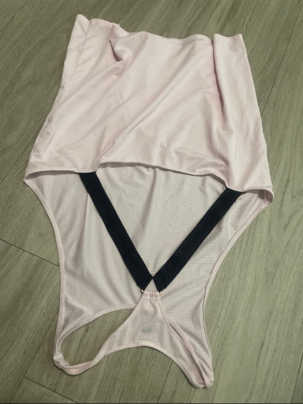 Fabletics Light Pink Racerback Tank Top - Picture 2 of 3